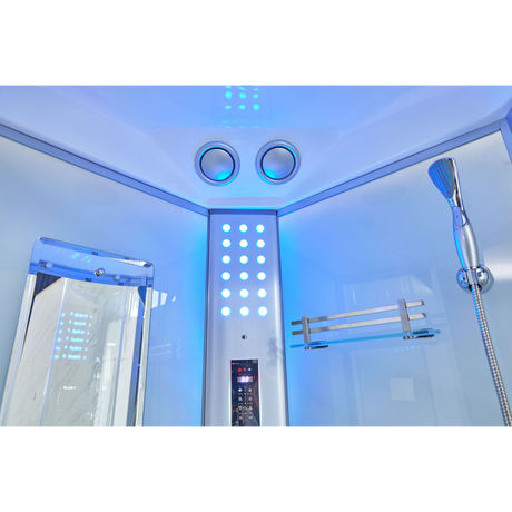 Luxury Bath Supply Mesa 1 Person Corner Steam Shower WS-9090 | Empire Saunas