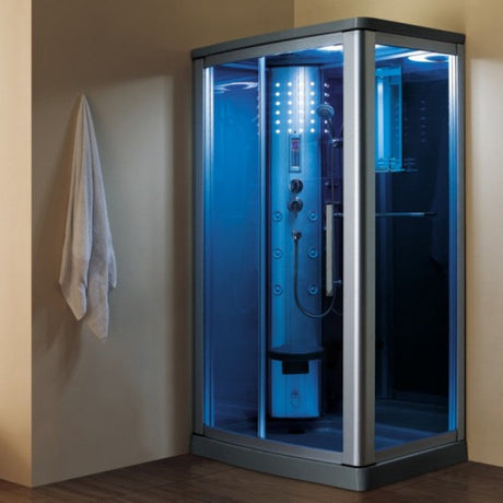 Luxury Bath Supply Mesa 1 Person Walk-In Steam Shower WS-802L | Empire Saunas