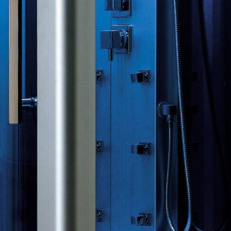 Luxury Bath Supply Mesa 1 Person Walk-In Steam Shower WS-802L | Empire Saunas