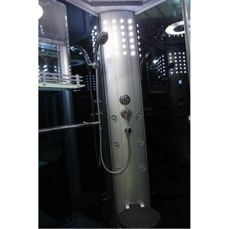 Luxury Bath Supply Mesa 1 Person Walk-In Steam Shower WS-802L | Empire Saunas