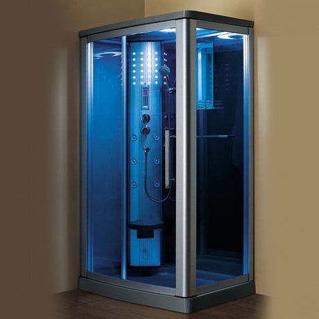 Luxury Bath Supply Mesa 1 Person Walk-In Steam Shower WS-802L | Empire Saunas