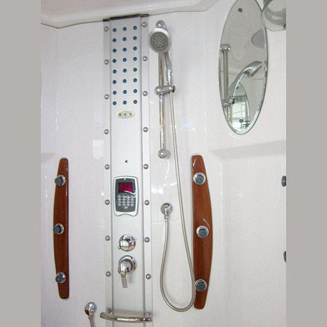 Luxury Bath Supply Mesa 2 Person Walk-in Steam Shower WS-803 | Empire Saunas