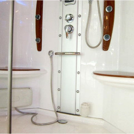 Luxury Bath Supply Mesa 2 Person Walk-in Steam Shower WS-803 | Empire Saunas