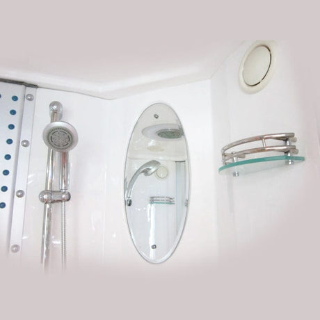 Luxury Bath Supply Mesa 2 Person Walk-in Steam Shower WS-803 | Empire Saunas