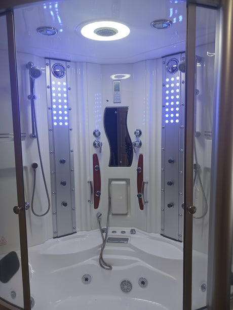Luxury Bath Supply Mesa Steam Shower Tub Combo WS-608A | Empire Saunas
