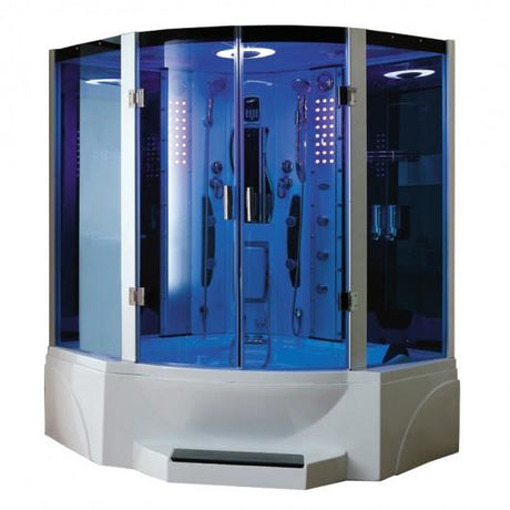 Luxury Bath Supply Mesa Steam Shower Tub Combo WS-608P | Empire Saunas