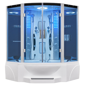 Luxury Bath Supply Mesa Steam Shower Tub Combo WS-608P | Empire Saunas