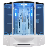 Luxury Bath Supply Mesa Steam Shower Tub Combo WS-608P | Empire Saunas
