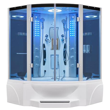 Luxury Bath Supply Mesa Steam Shower Tub Combo WS-608P | Empire Saunas