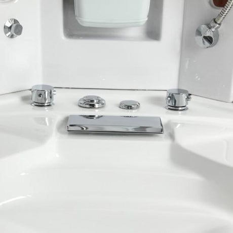 Luxury Bath Supply Mesa Steam Shower Tub Combo WS-608P | Empire Saunas