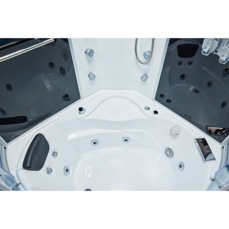 Luxury Bath Supply Mesa Steam Shower Tub Combo WS-609P | Empire Saunas