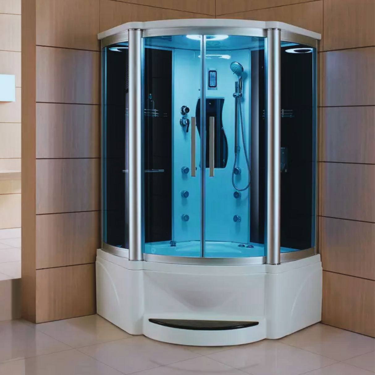 Luxury Bath Supply Mesa Steam Shower Tub Combo WS-609P | Empire Saunas