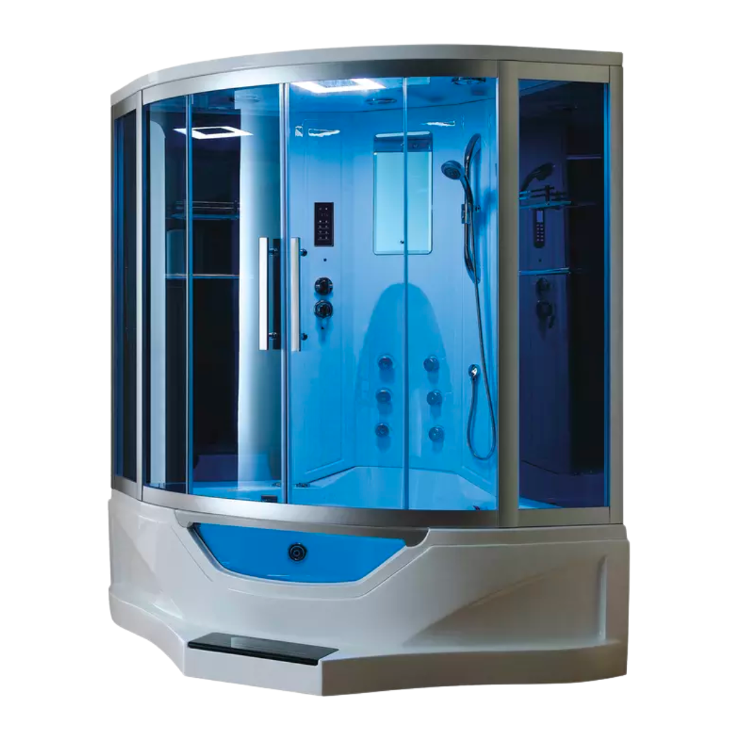 Luxury Bath Supply Mesa Steam Shower Tub Combo WS-702A | Empire Saunas