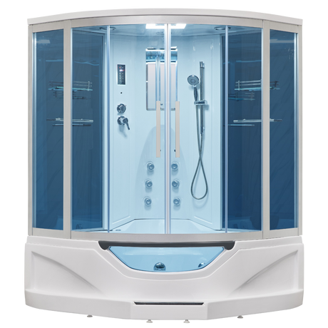 Luxury Bath Supply Mesa Steam Shower Tub Combo WS-702A | Empire Saunas