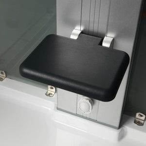 Luxury Bath Supply Mesa Walk in Steam Shower WS-500L | Empire Saunas
