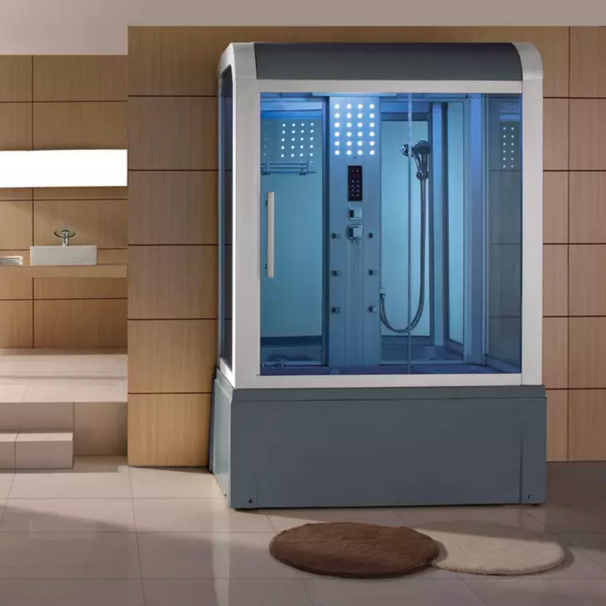 Luxury Bath Supply Mesa Yukon Steam Shower Jetted Tub Combo WS-501 | Empire Saunas