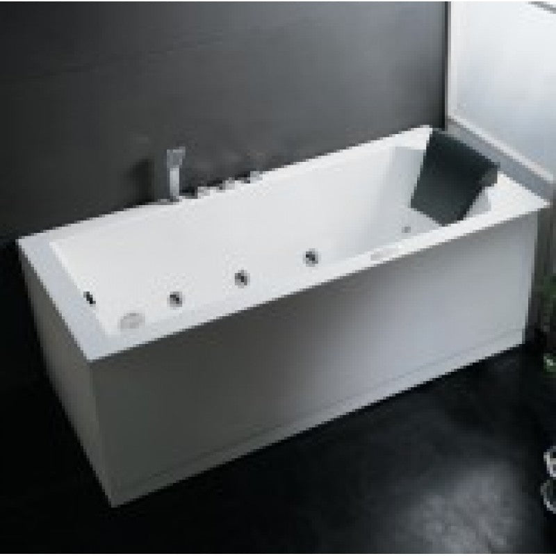 Luxury Bath Supply Platinum 1 Person Rectangular Hot Tub AM154-70 | Empire Saunas
