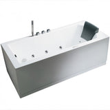 Luxury Bath Supply Platinum 1 Person Rectangular Hot Tub AM154-70 | Empire Saunas