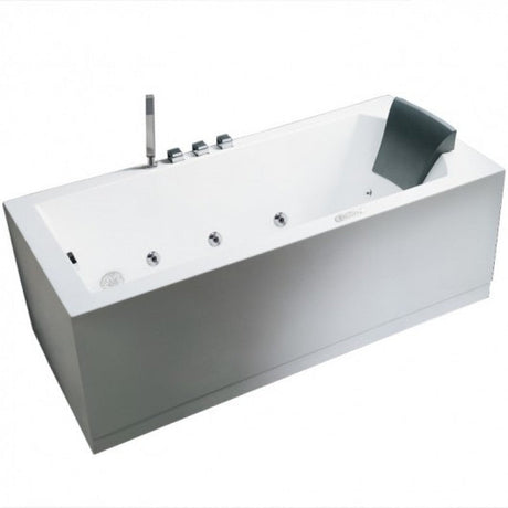 Luxury Bath Supply Platinum 1 Person Rectangular Hot Tub AM154-70 | Empire Saunas