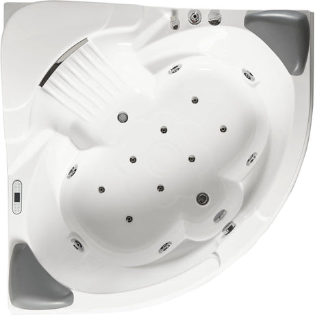 Luxury Bath Supply Platinum 2 Person Corner Hot Tub AM-505 | Empire Saunas