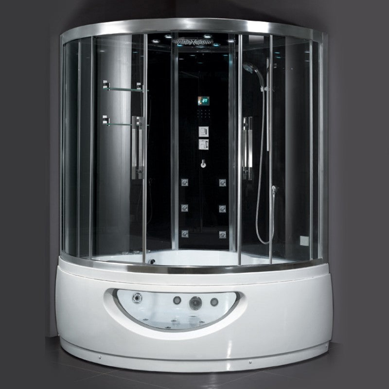 Luxury Bath Supply Platinum Steam Shower Tub Combo DA333 | Empire Saunas