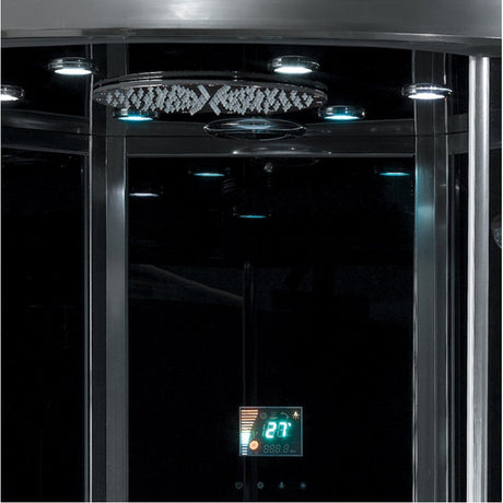 Luxury Bath Supply Platinum Steam Shower Tub Combo DA333 | Empire Saunas
