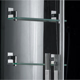 Luxury Bath Supply Platinum Steam Shower Tub Combo DA333 | Empire Saunas