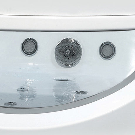 Luxury Bath Supply Platinum Steam Shower Tub Combo DA333 | Empire Saunas