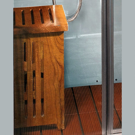 Luxury Bath Supply Platinum Walk-In Steam Shower DZ972F1 | Empire Saunas