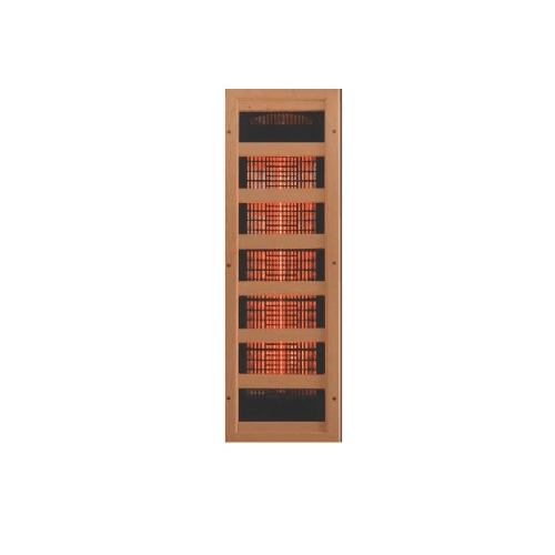 Close-up of the Golden Designs full spectrum infrared heater