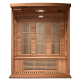 Inside view of the Golden Designs Maxxus Montilemar sauna