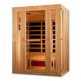 Right side view of the Golden Designs Maxxus Trinity Dual Tech Low EMF Sauna