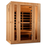 Left side view of the Golden Designs Maxxus Trinity Dual Tech Low EMF Sauna