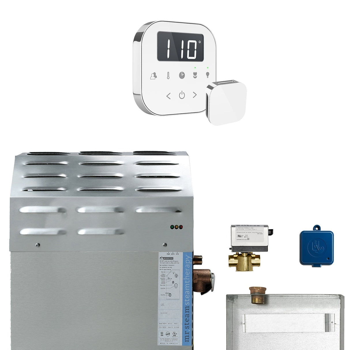 Mr.Steam Super AirButler 15kW Steam Shower Generator Package | Empire Saunas