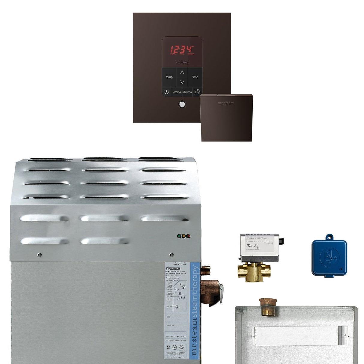 Mr.Steam Super Butler 10 kW Steam Shower Generator Package | Empire Saunas