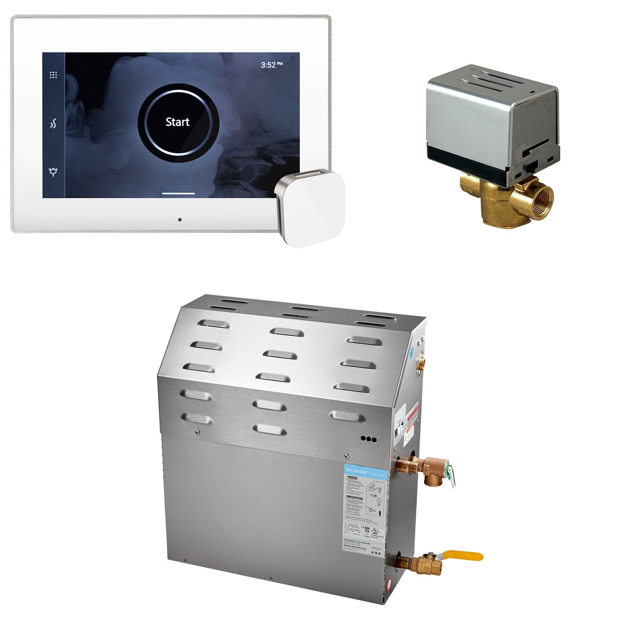 Mr.Steam Super iSteamX 15 kW Steam Shower Generator Package | Empire Saunas