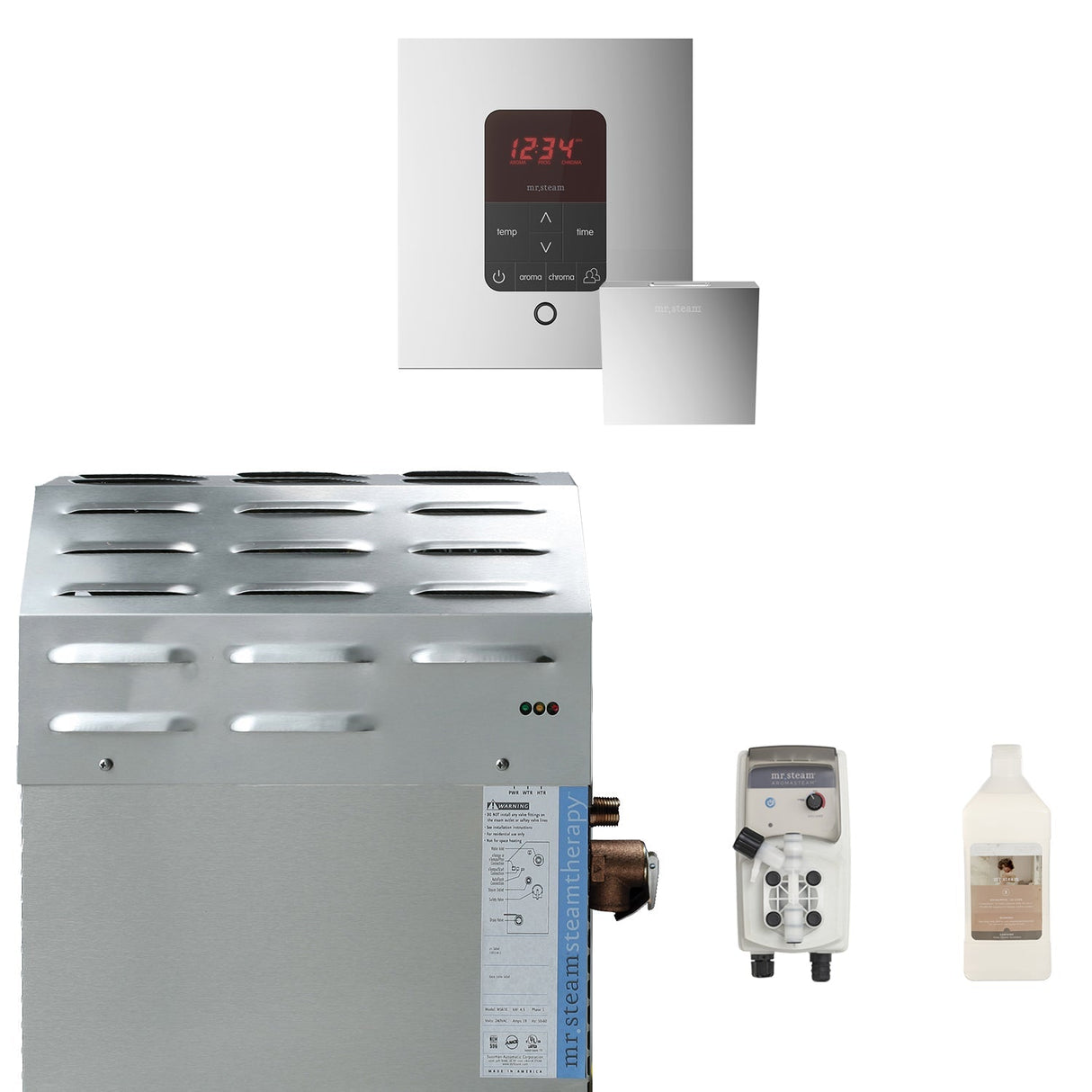 Mr.Steam Super iTempoPlus 10 kW Steam Shower Generator Package | Empire Saunas