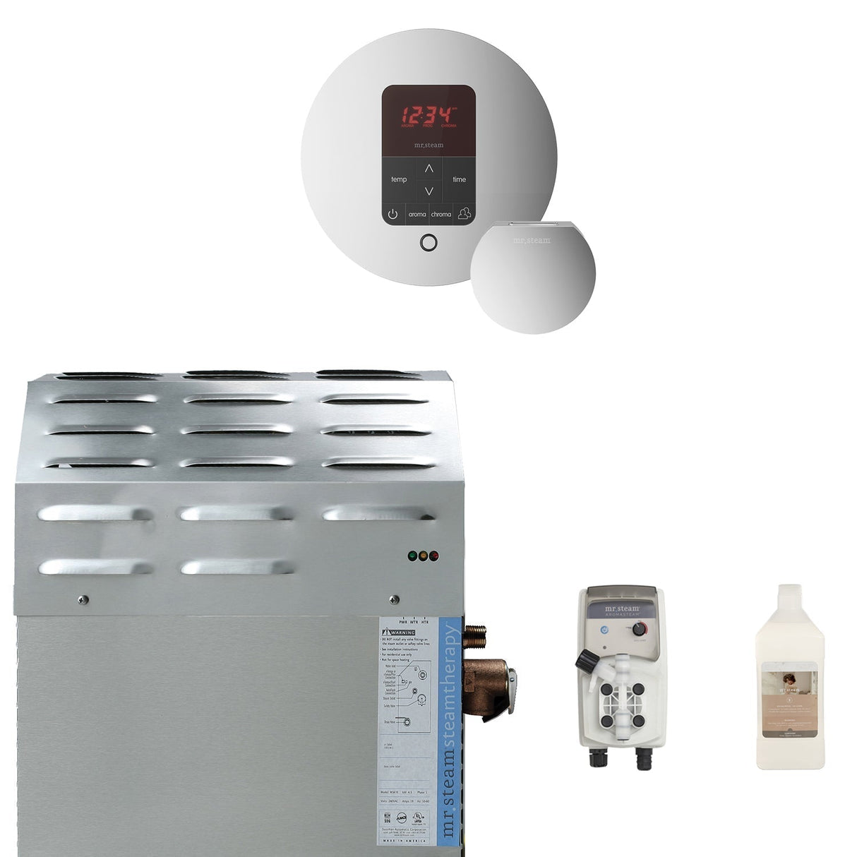 Mr.Steam Super iTempoPlus 10 kW Steam Shower Generator Package | Empire Saunas