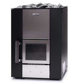 Front view of the NARKAAM Kamos 20 featuring a sleek black and silver finish.