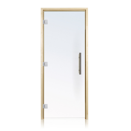 Prosaunas Clear Prehung Glass Sauna Door Left Hinged