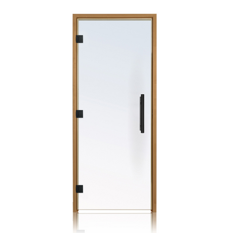 Prosaunas Clear Prehung Glass Sauna Door Left Hinged