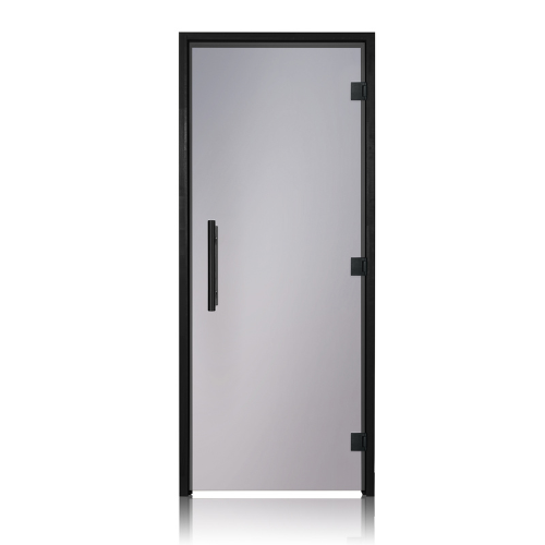 Prosaunas Tinted Black Prehung Glass Sauna Door Right Hinge