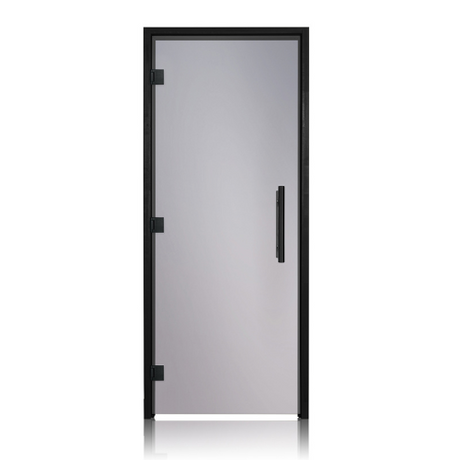 Prosaunas Tinted Black ADA 36x80 Prehung Glass Sauna Door Left Hinged