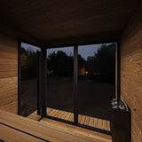 SaunaLife 6 Person Garden Luxury-Series Outdoor DIY Kit GL6 | Empire Saunas