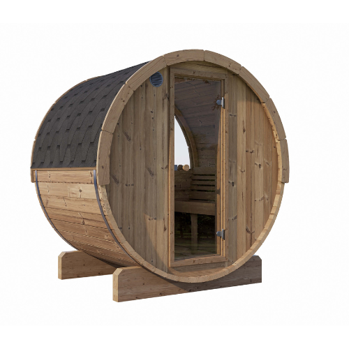 Saunalife Model E6W Ergo Barrel-Window | Empire Saunas