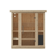 Saunalife Model X7 Xperience Indoor Home Sauna Front View