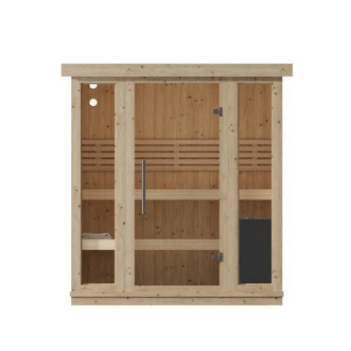 Saunalife Model X7 Xperience Indoor Home Sauna Front View