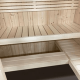 Saunalife Model X7 Xperience Indoor Home Sauna Bench View