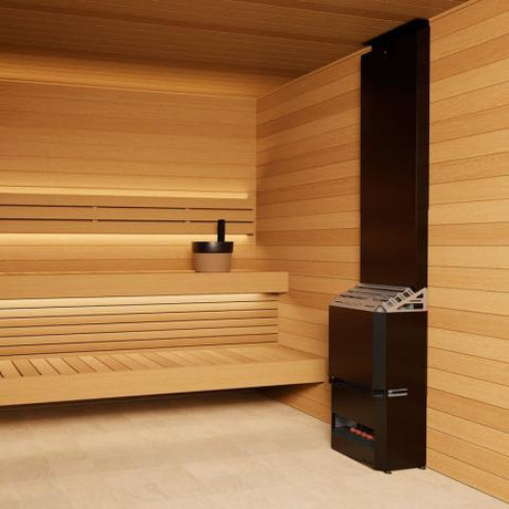  side view of the Saunum AIR closed sauna heater