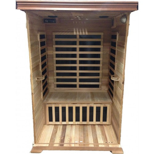 Sunray 1 Person Indoor Infrared HL100K Sedona | Empire Saunas